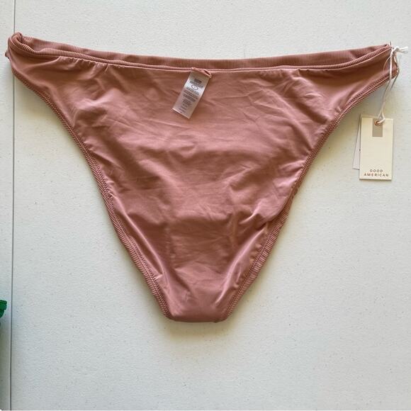 NWT Good American Ribbed Bikini Swimsuit Bottoms Plus size BBW Curvy - Picture 4 of 6